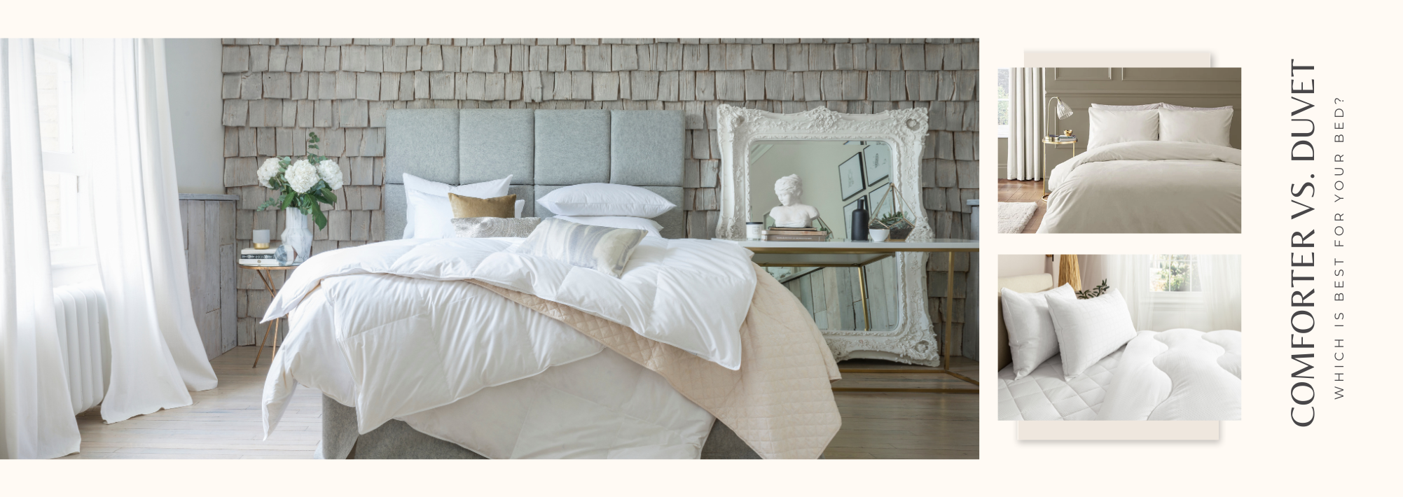 Comforter vs. Duvet: Which is Best for Your Bed?