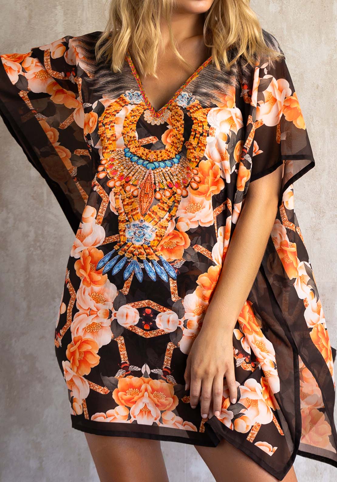 Adams Floral Kimono 2 Shaws Department Stores