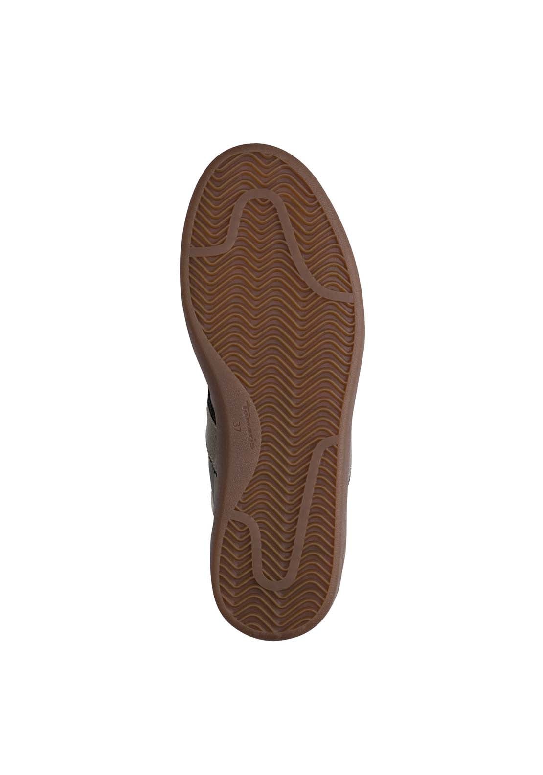Tamaris Gum Sole Metallic Trim Bungee - Gold 6 Shaws Department Stores
