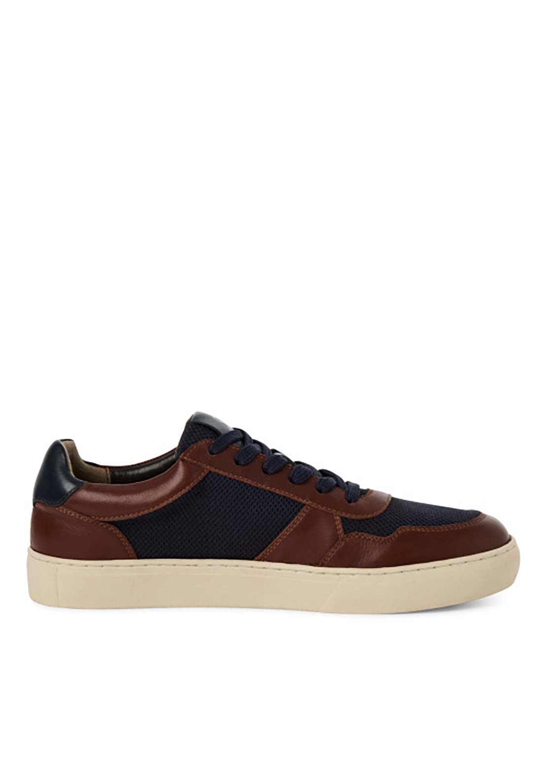 Marco Tozzi Two Tone Leather Trim Casual S - Cognac Comb 4 Shaws Department Stores