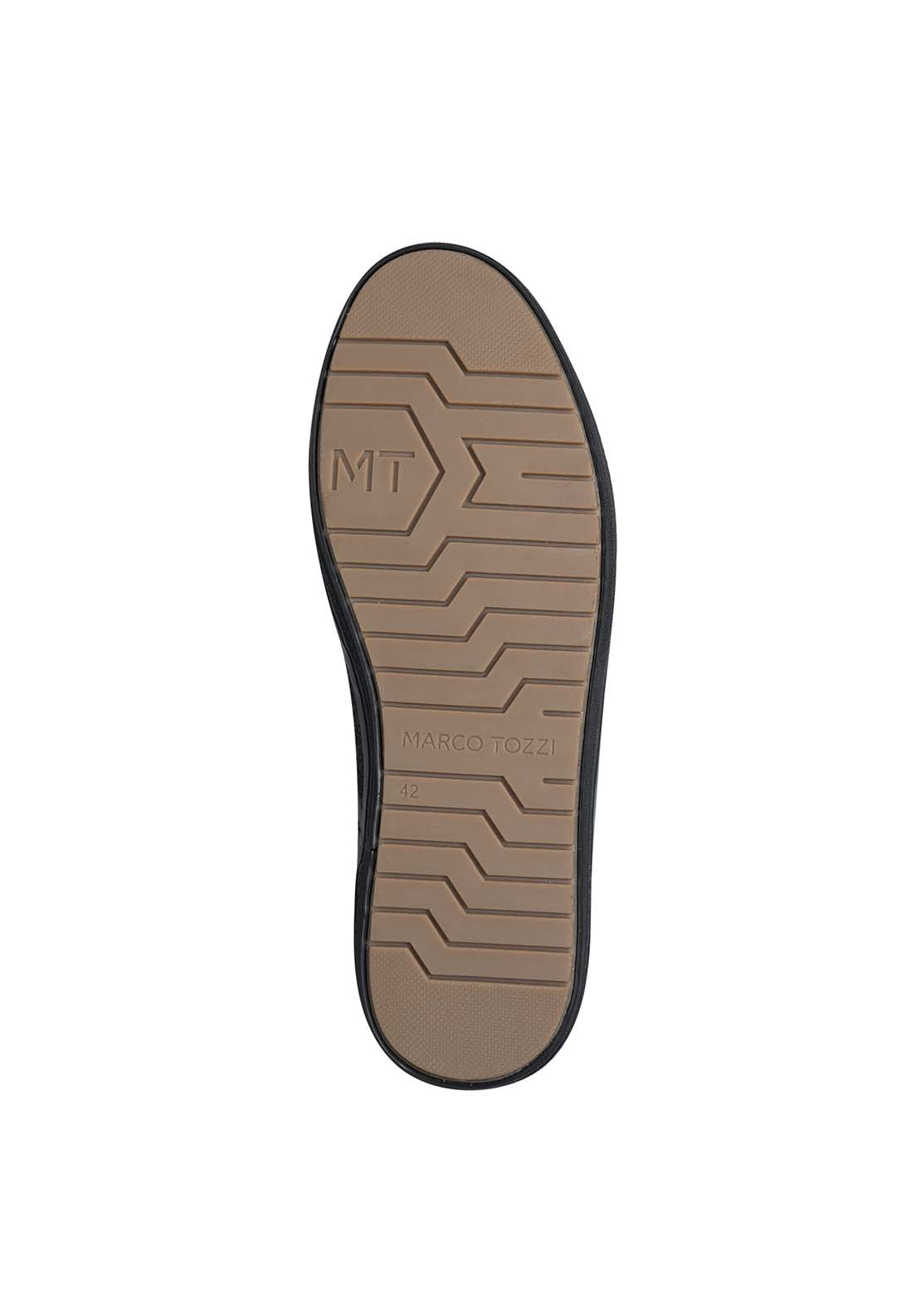Marco Tozzi Gum Sole Trainer - Black 6 Shaws Department Stores