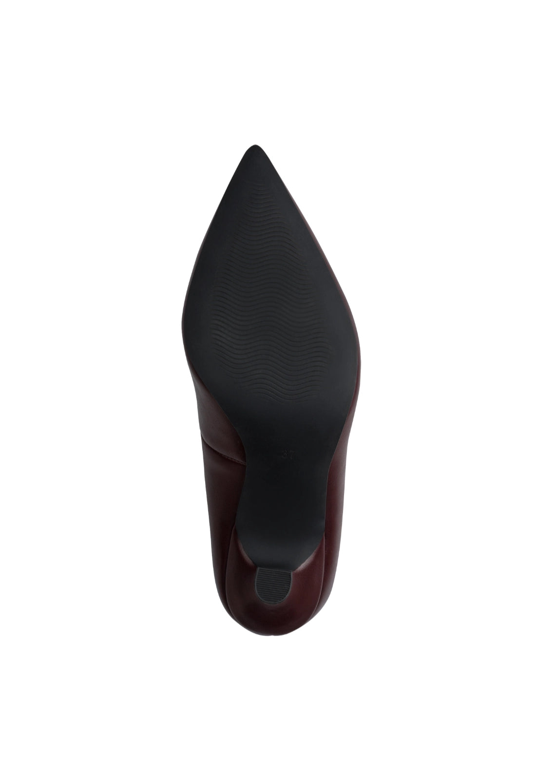 High Heel Court Shoe - Wine