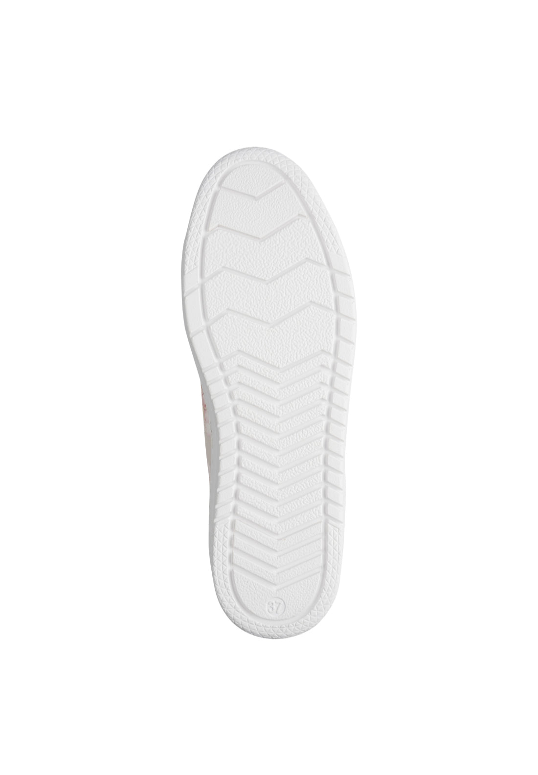 Marco Tozzi Palm Beach Flat Zip Trainer - Cream 6 Shaws Department Stores