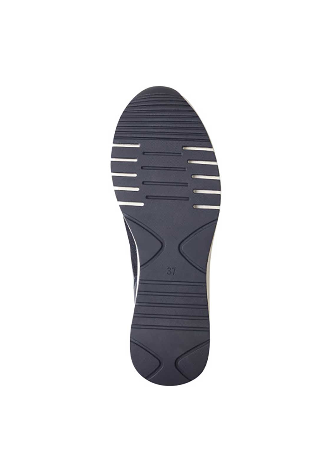 Marco Tozzi Tempe Wedge Trainer - Navy 6 Shaws Department Stores