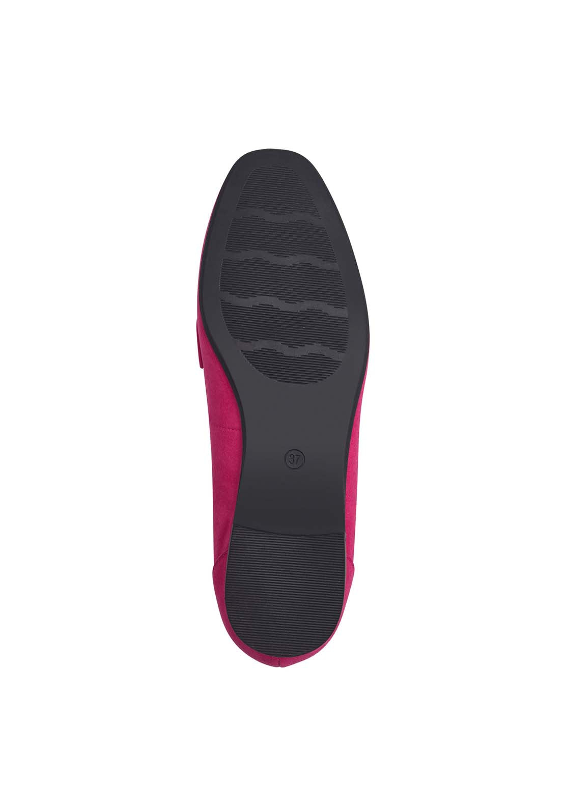 Marco Tozzi Jo Buckle Loafer - Pink 5 Shaws Department Stores