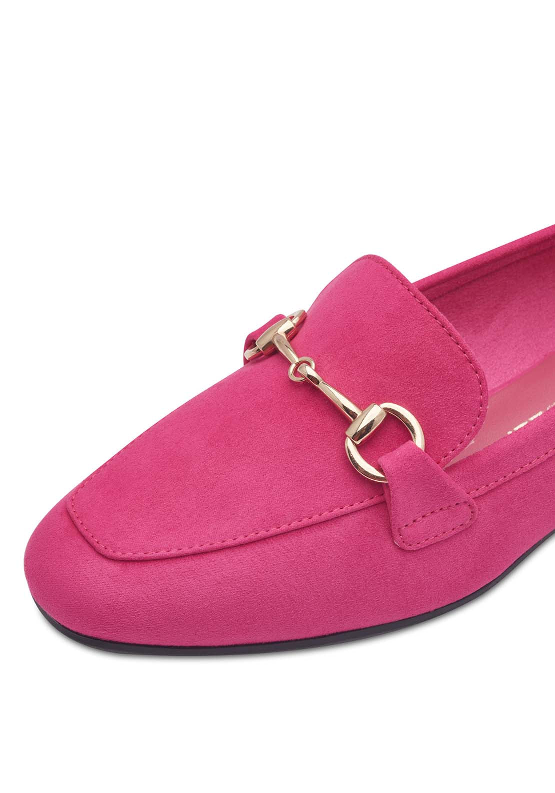 Marco Tozzi Jo Buckle Loafer - Pink 6 Shaws Department Stores