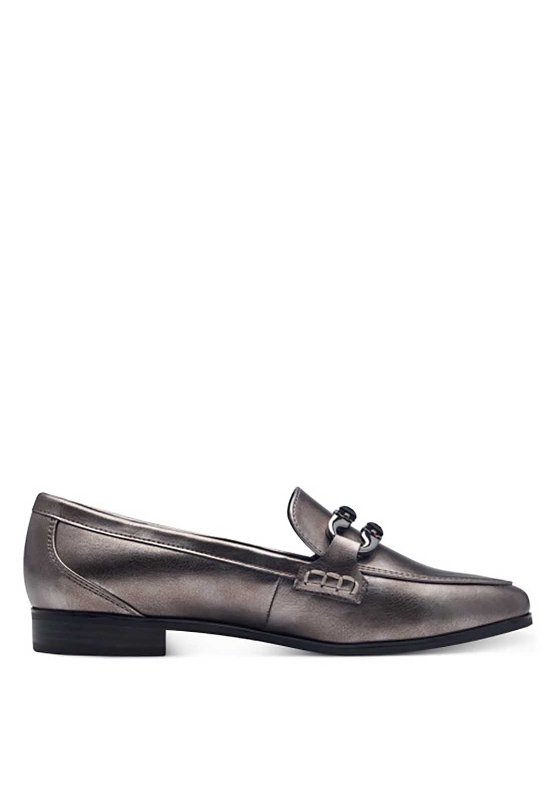 Marco Tozzi Washington Loafer - Pewter 4 Shaws Department Stores