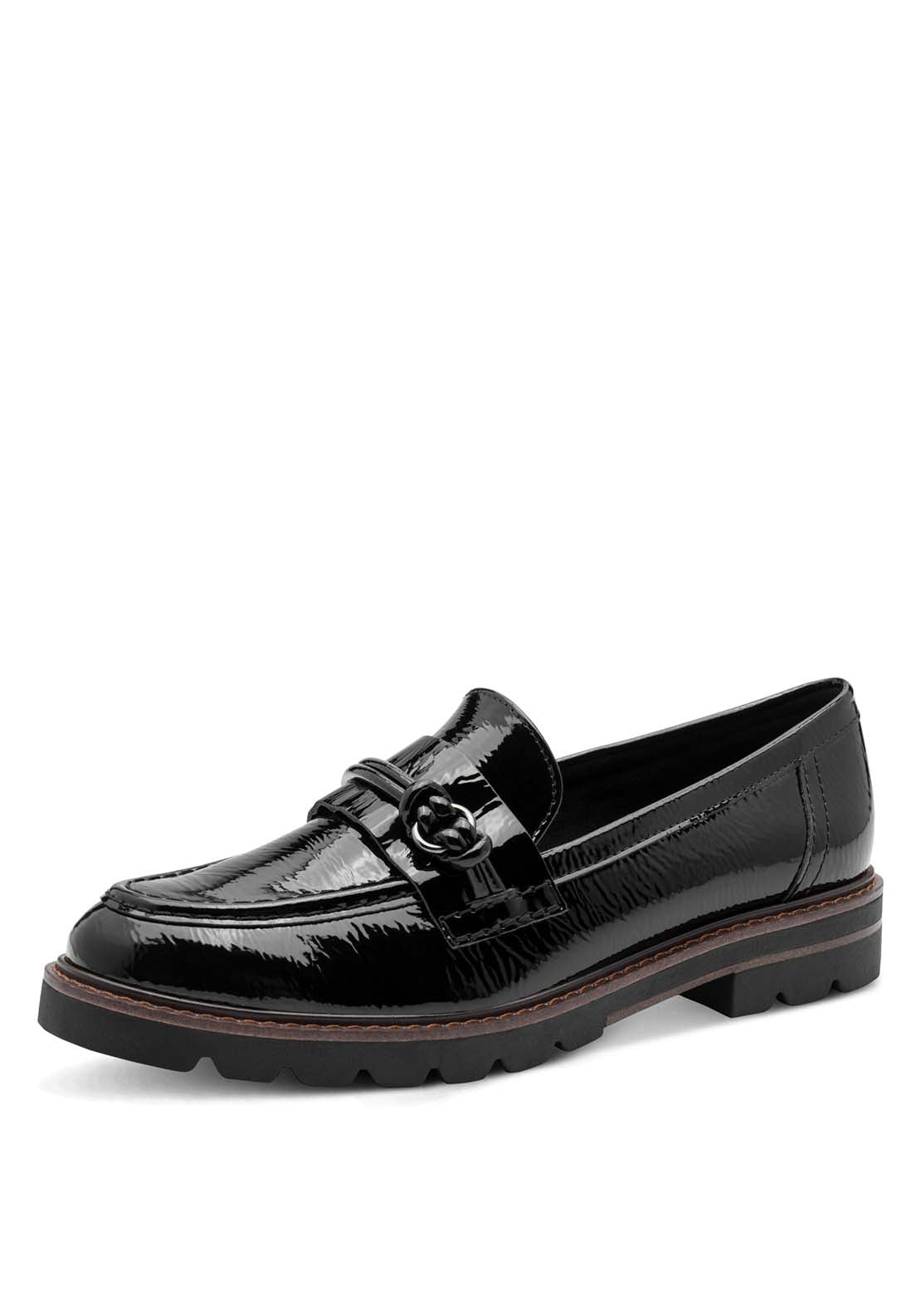 Marco Tozzi Colorado Loafer - Black 1 Shaws Department Stores