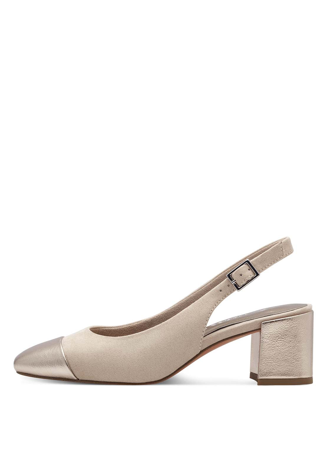 Marco Tozzi Addison Sling Back - Dune Comb 4 Shaws Department Stores