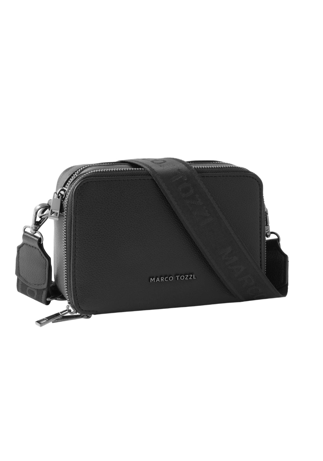 Marco Tozzi Wide Strap Camera Bag - Black 1 Shaws Department Stores
