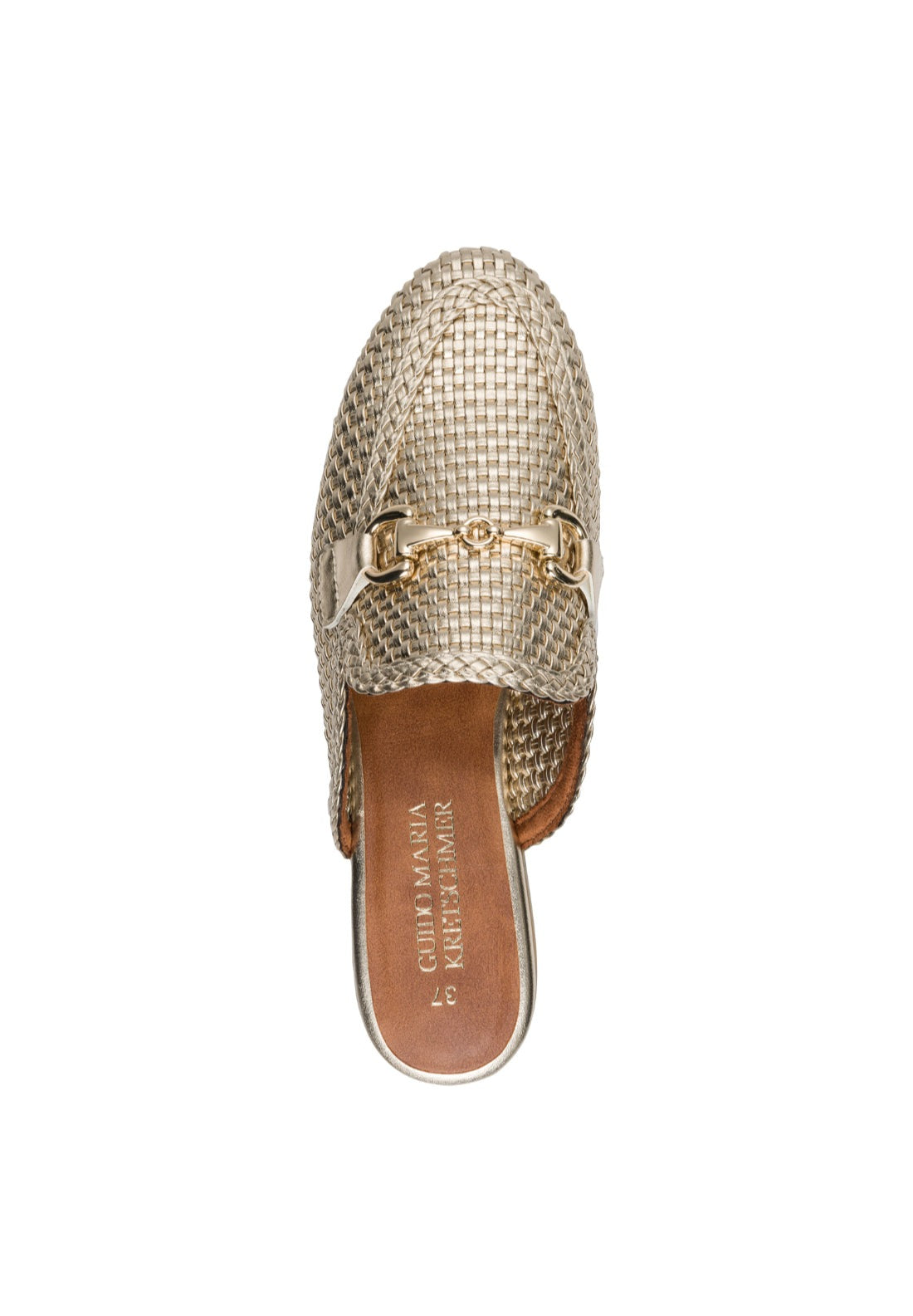Marco Tozzi Mule Mesh Loafer - Gold 5 Shaws Department Stores