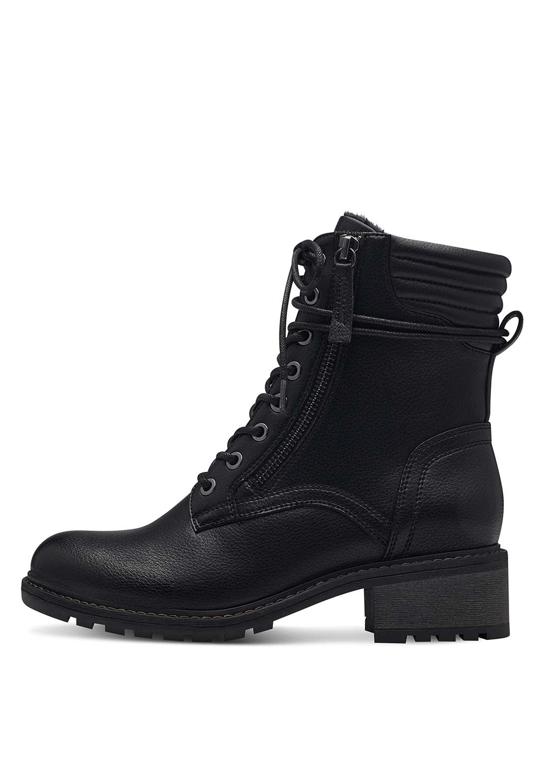 Jana Ladies Ankle Boot - Black 1 Shaws Department Stores