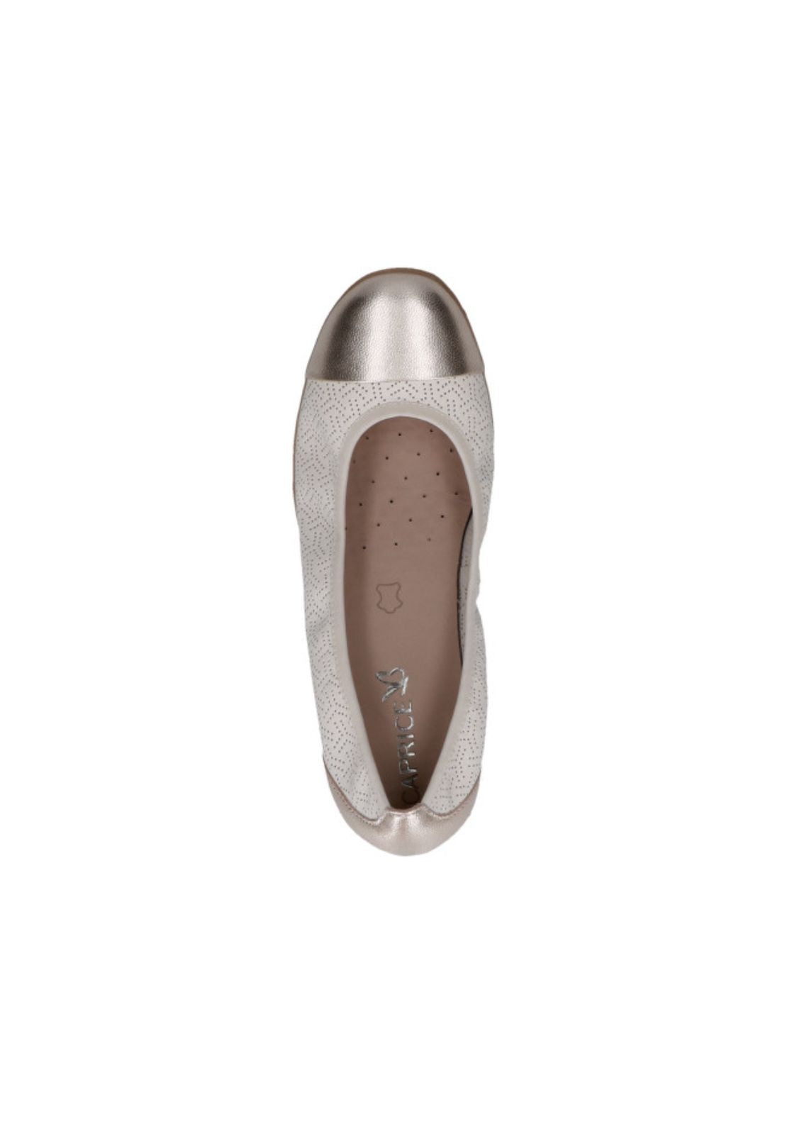 Caprice Slip On Pump - Vanilla Comb 4 Shaws Department Stores