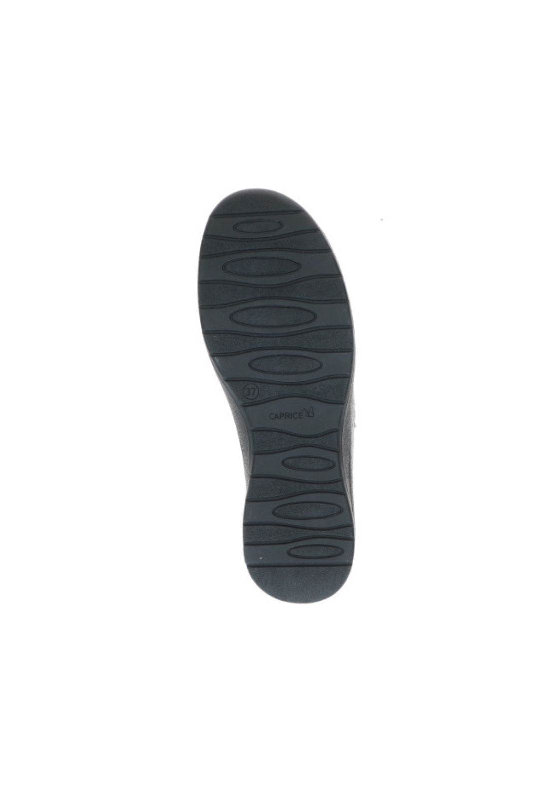 Caprice Side Zip Trainer - Black Deer 5 Shaws Department Stores