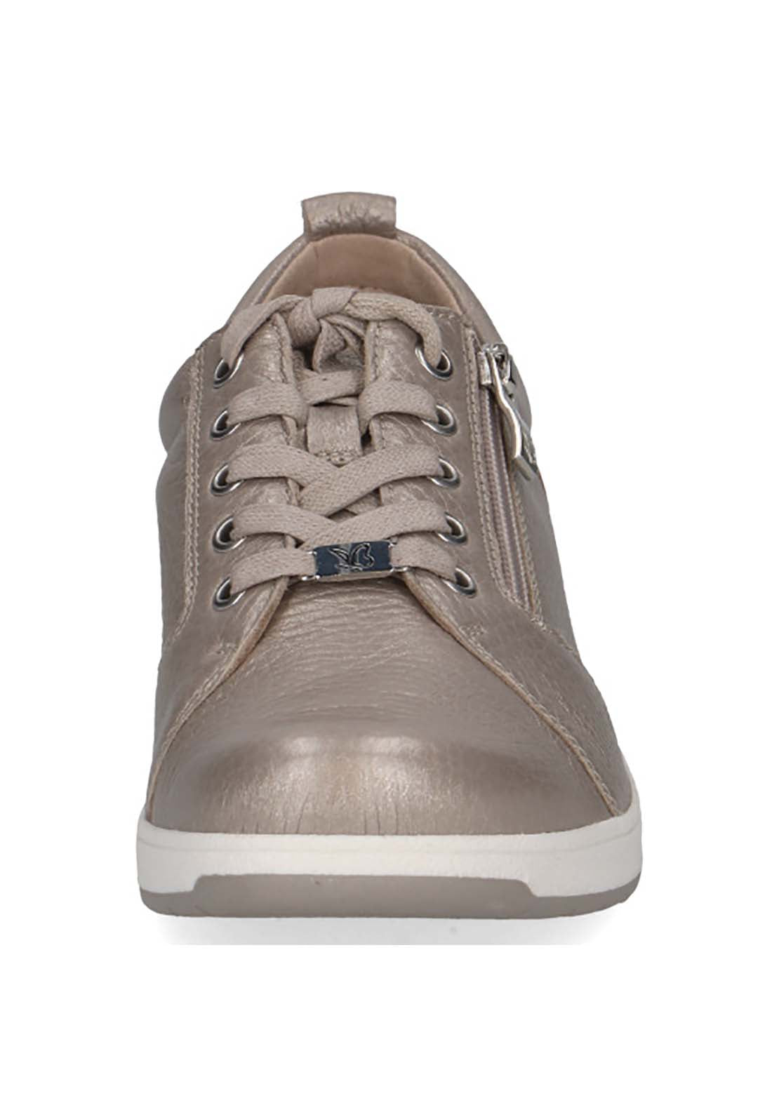 Caprice Ladies Lace Up Shoe - Stone Per.deer 4 Shaws Department Stores