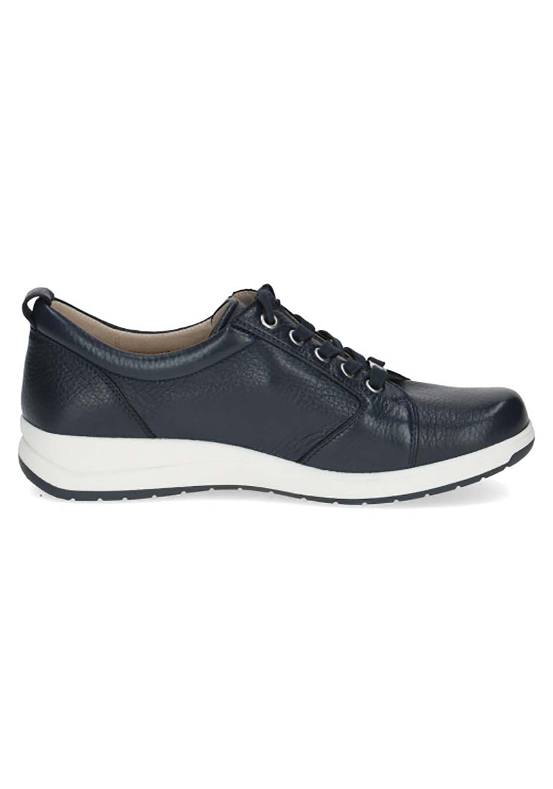 Caprice Ladies Lace Up Shoe - Ocean Deer 3 Shaws Department Stores