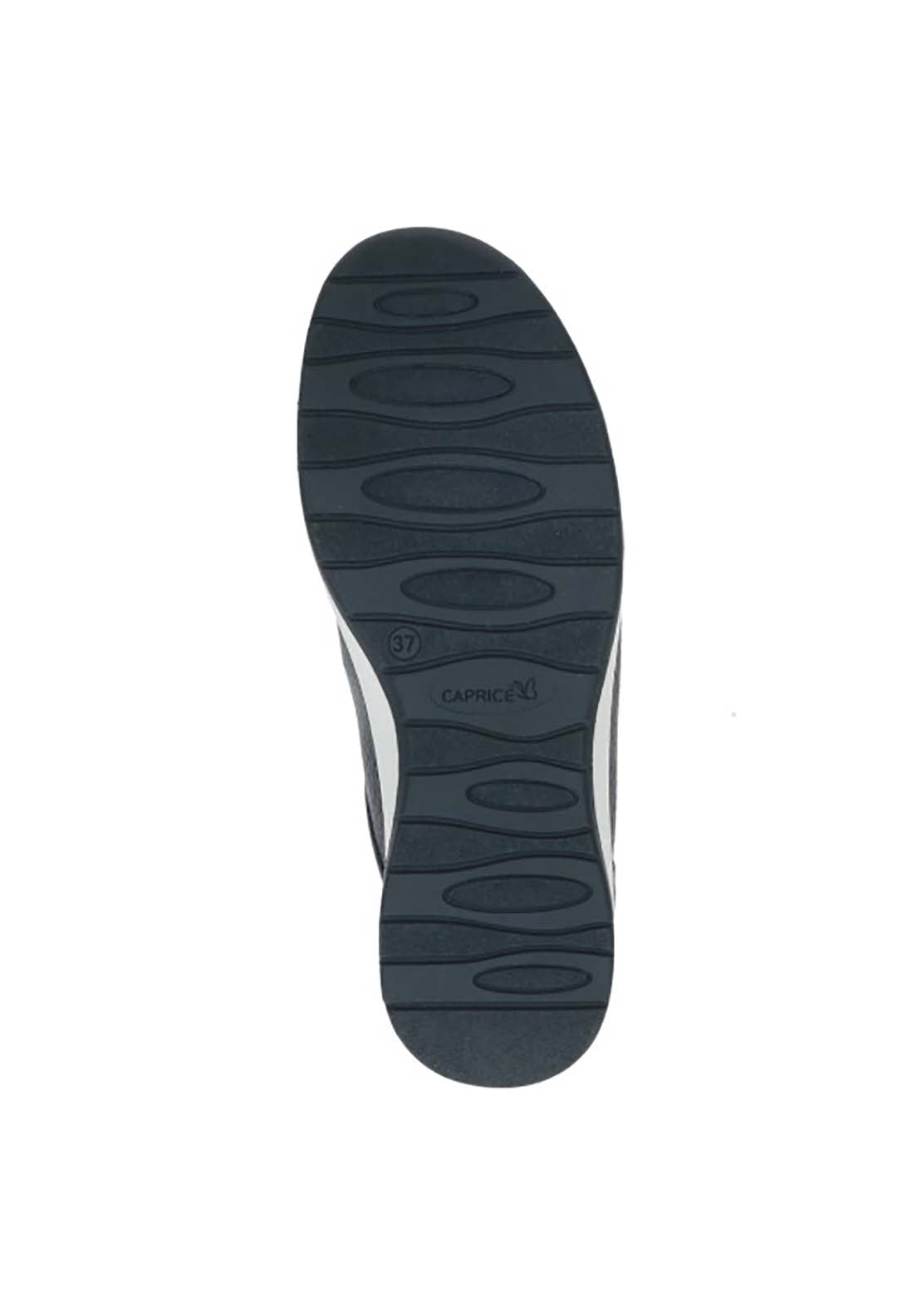 Caprice Ladies Lace Up Shoe - Ocean Deer 7 Shaws Department Stores
