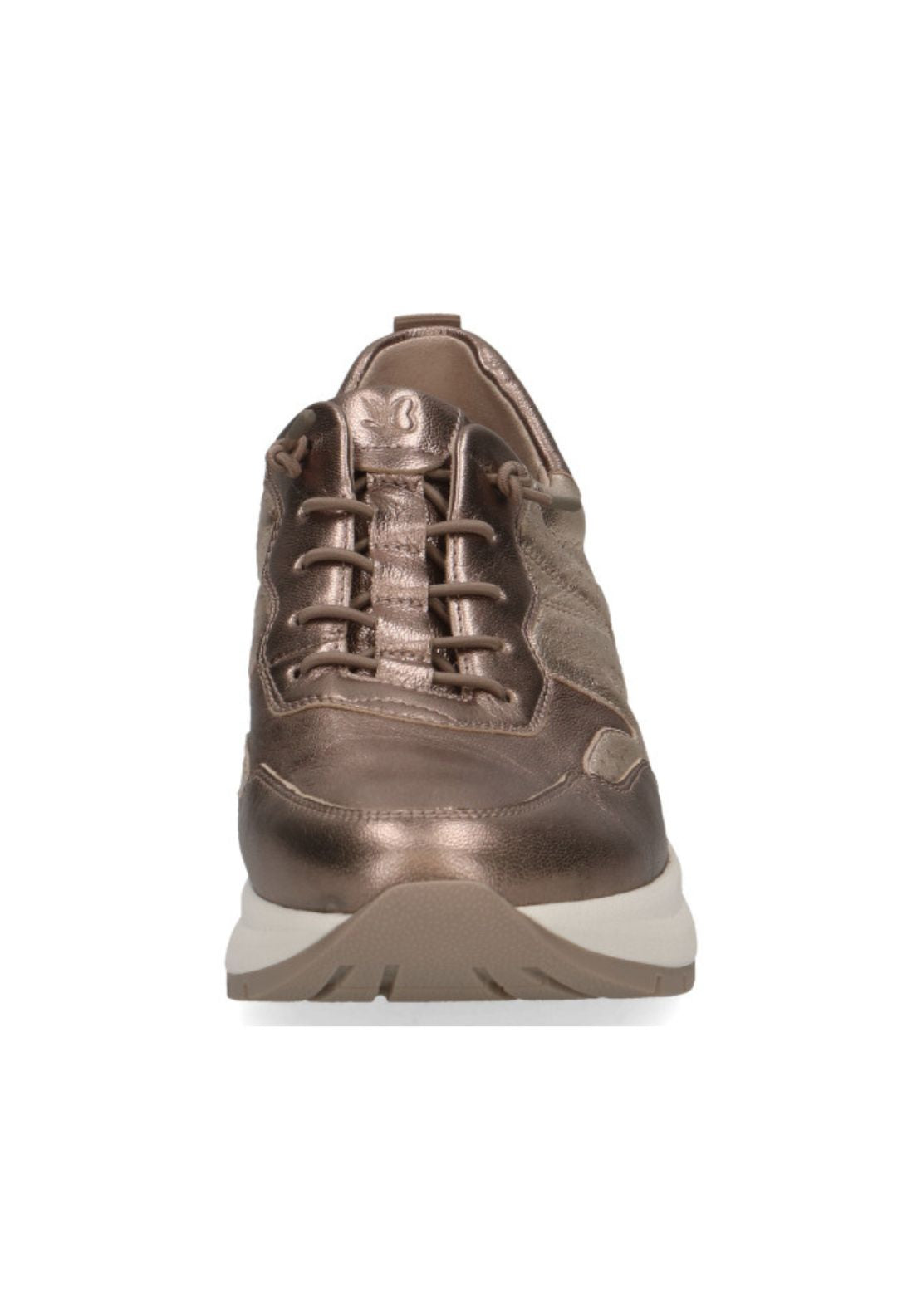 Caprice Metallic Bungee Trainer - Taupe Met Comb 3 Shaws Department Stores