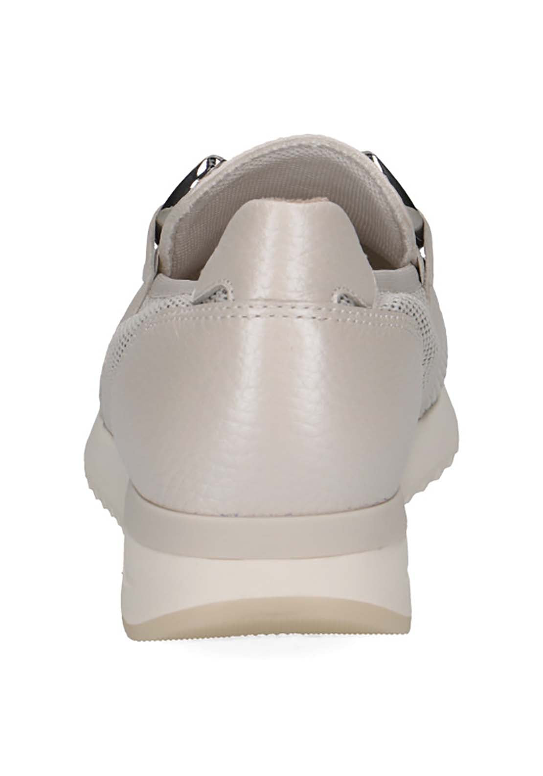 Caprice Ladies Slip On Shoe - White 5 Shaws Department Stores