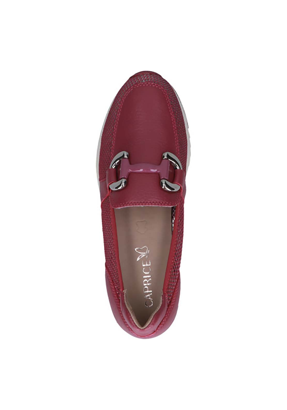 Caprice Ladies Slip On Shoe - Pink Comb 2 Shaws Department Stores