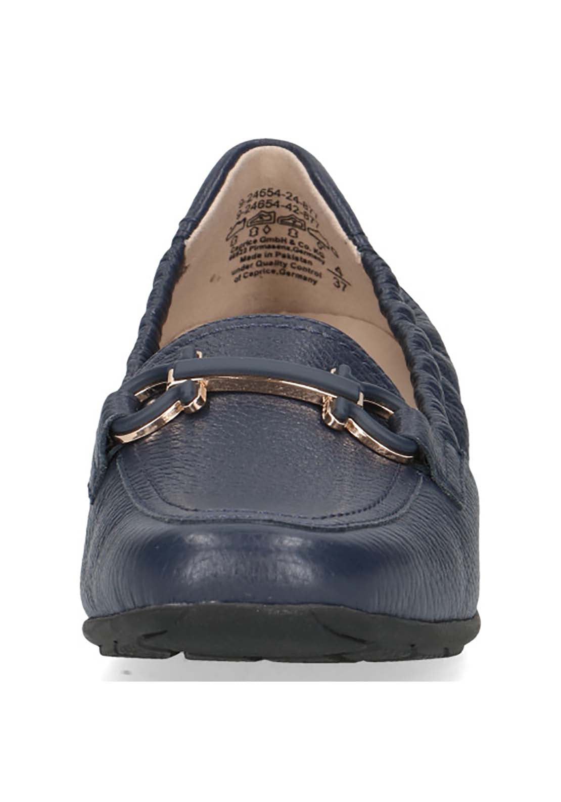 Caprice Ladies Slip On Shoe - Ocean Deer 3 Shaws Department Stores
