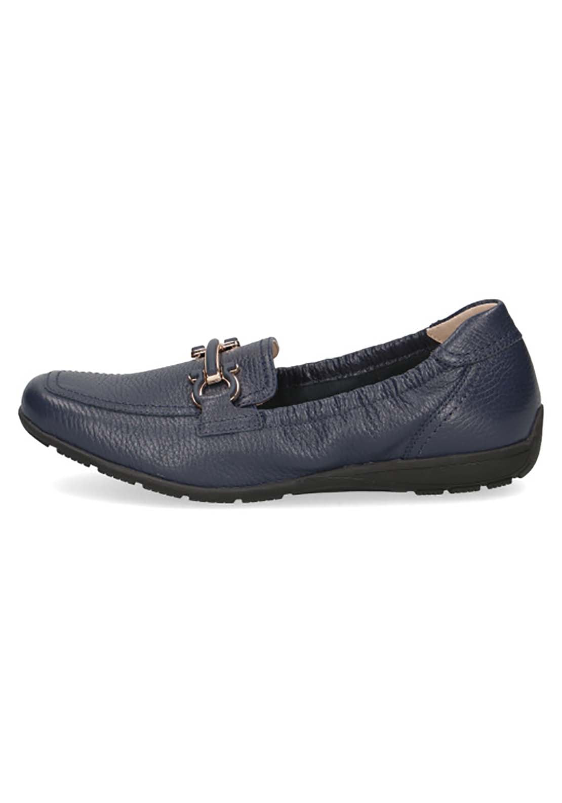 Caprice Ladies Slip On Shoe - Ocean Deer 1 Shaws Department Stores