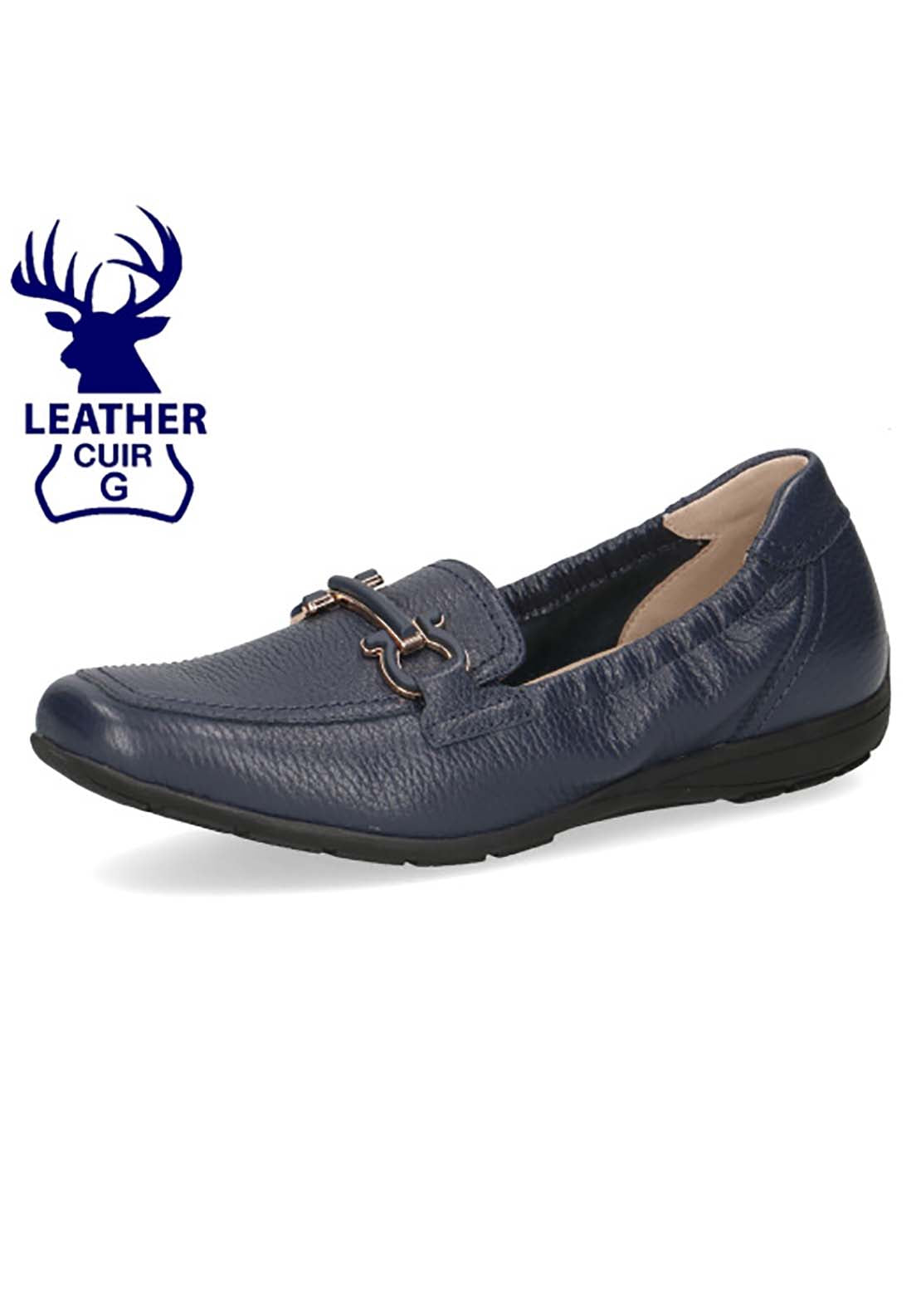 Caprice Ladies Slip On Shoe - Ocean Deer 6 Shaws Department Stores