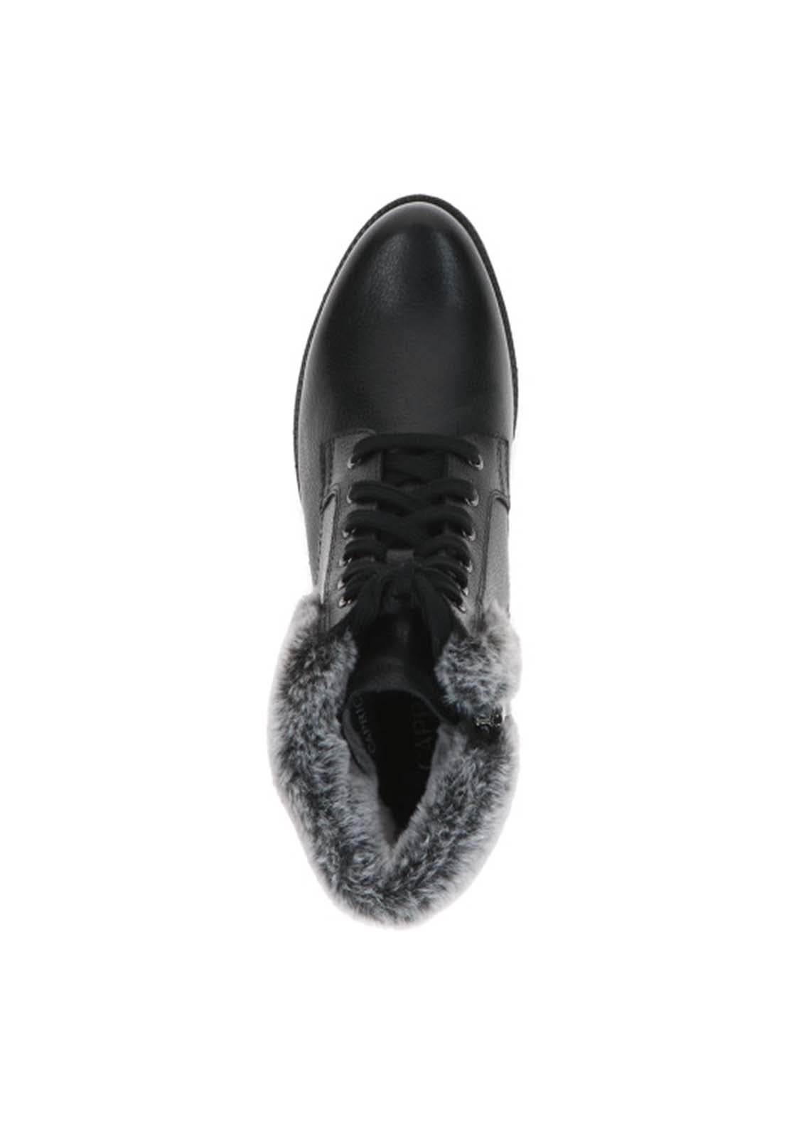 Caprice Ladies Ankle Boot - Black Comb 4 Shaws Department Stores
