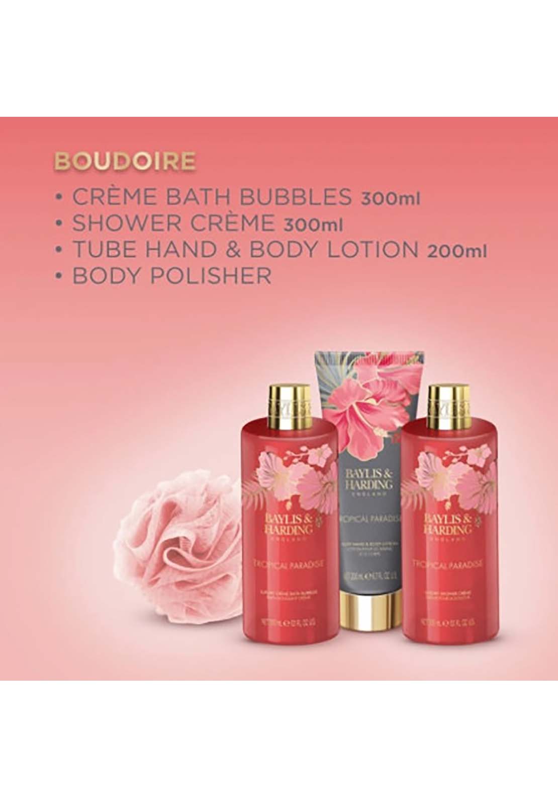 Baylis & Harding Boudoire Vanity Beauty Bag Gift Set 2 Shaws Department Stores