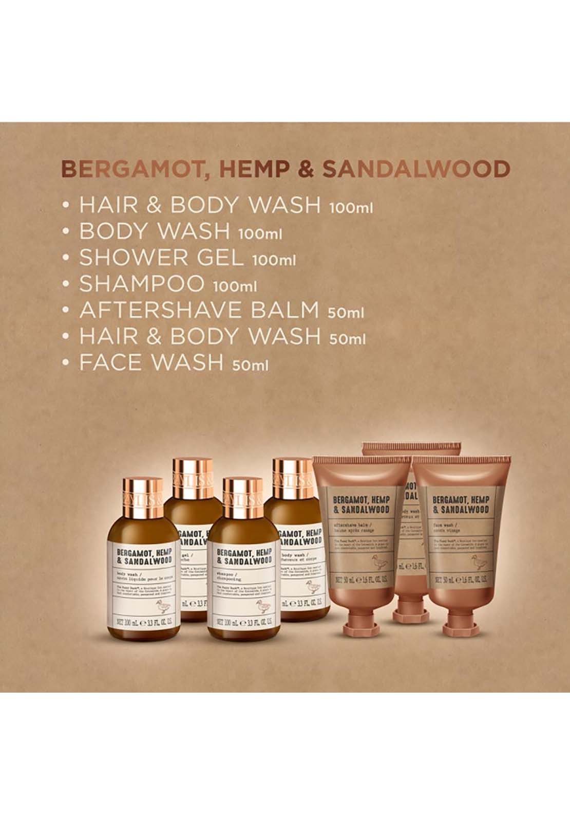 Baylis & Harding Bergamot, Hemp & Sandalwood 7 Day Essentials Gift Set 2 Shaws Department Stores
