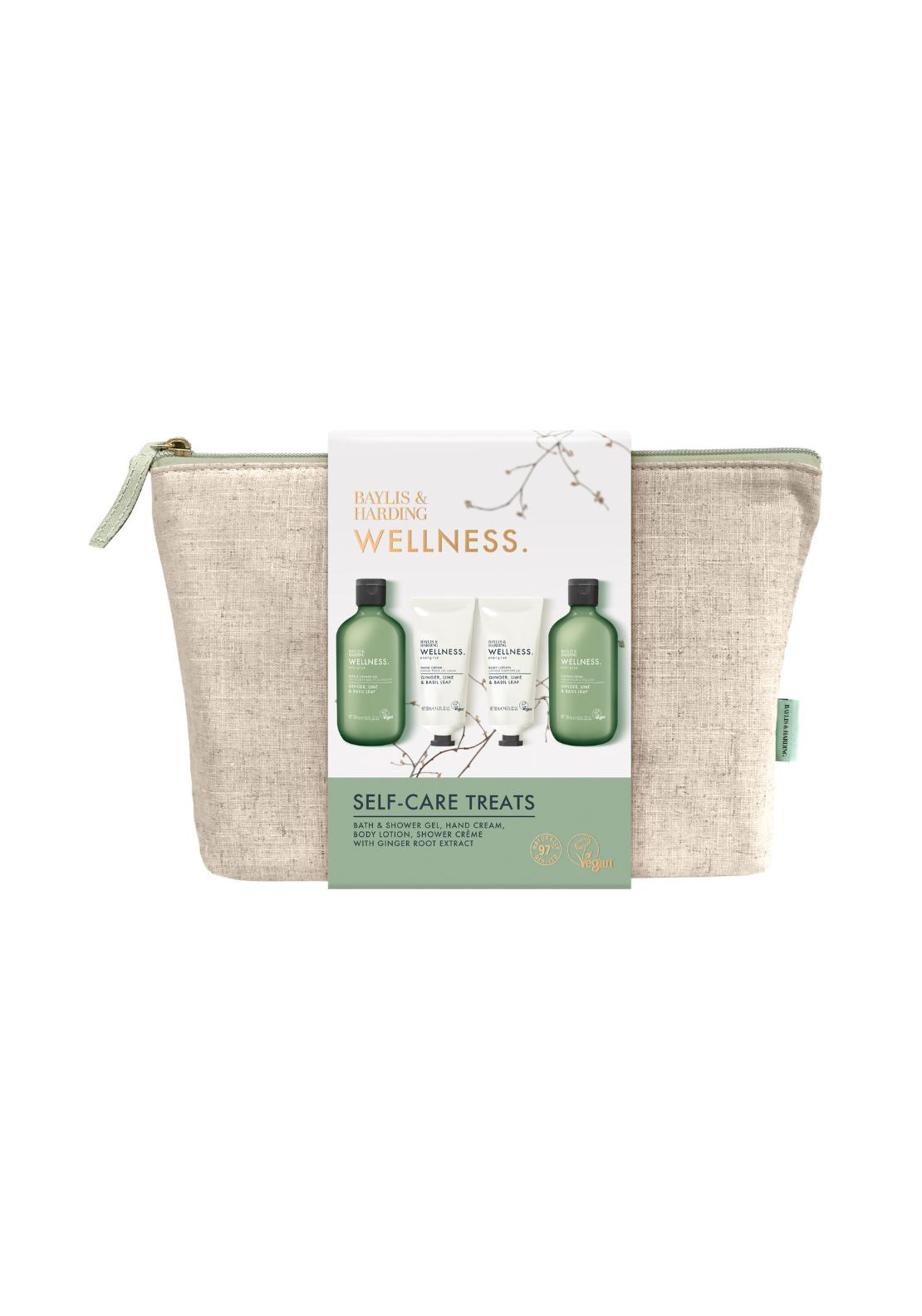 Wellness Self Care Treats Wash Bag Gift Set - Multi