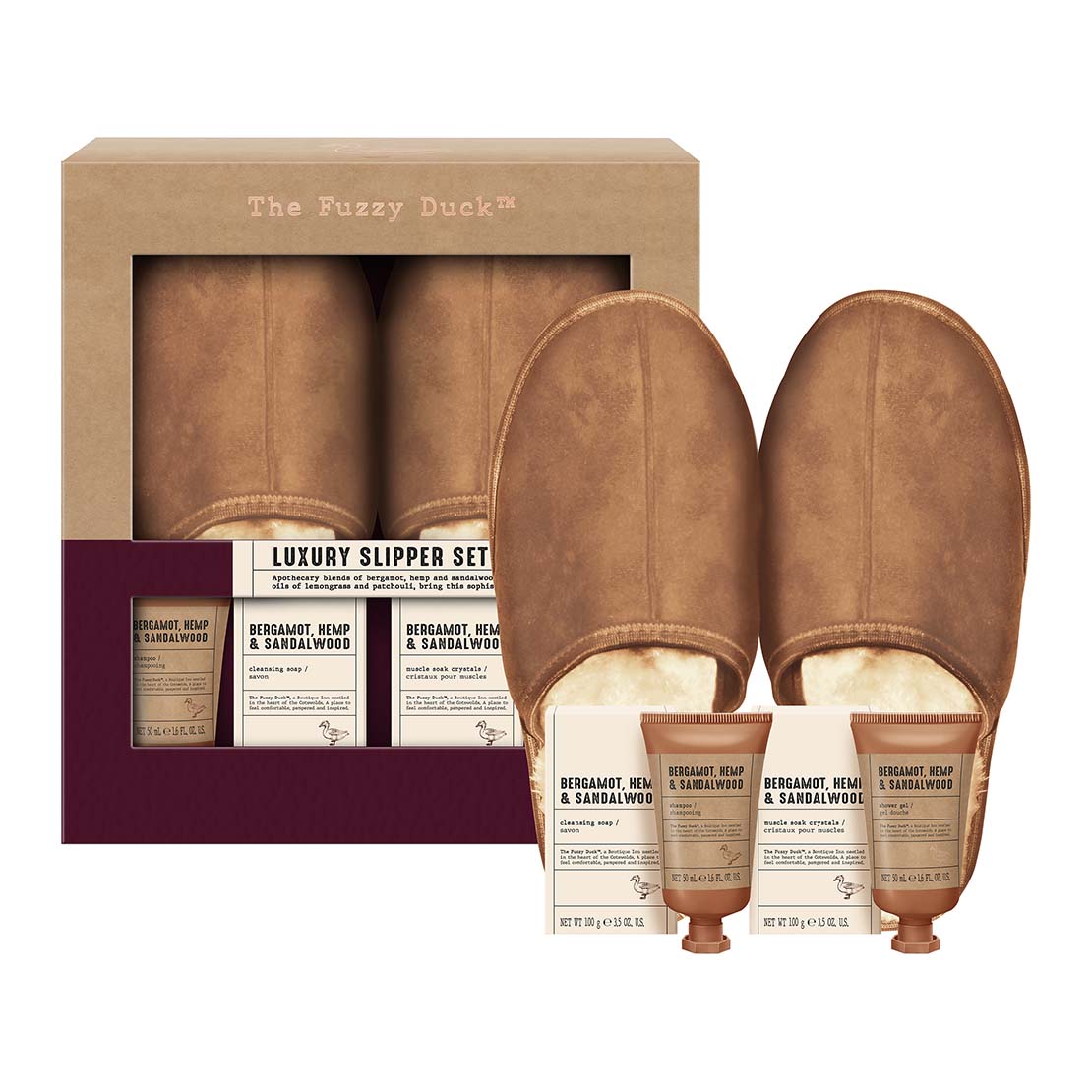 The Fuzzy Duck Bergamot, Hemp & Sandalwood Men&