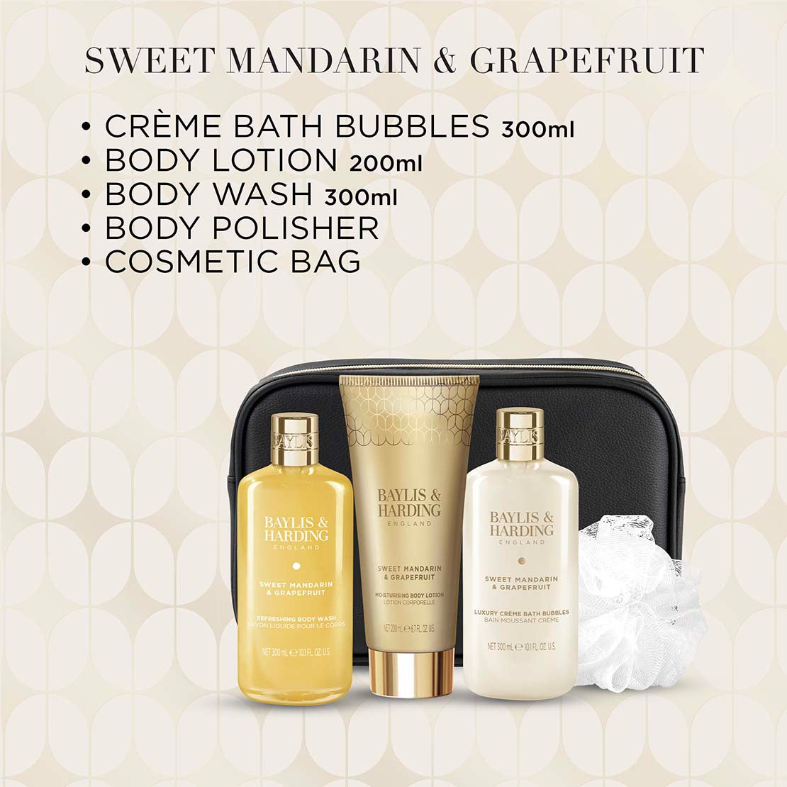 Sweet Mandarin & Grapefruit Bags Of Luxury Gift Set - Multi
