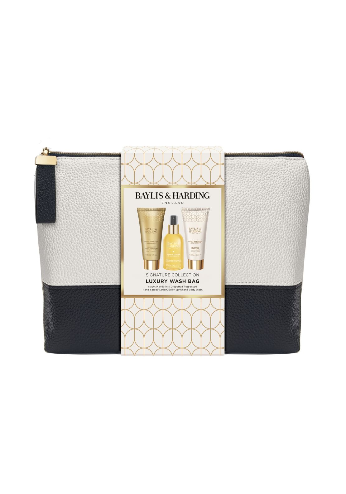 Sweet Mandarin & Grapefruit Luxury Wash Bag Gift Set - Multi