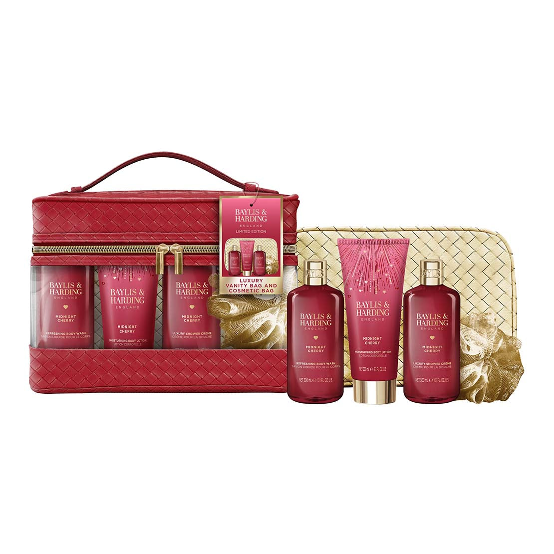 Midnight Cherry Bags Of Beauty Gift Set - Multi