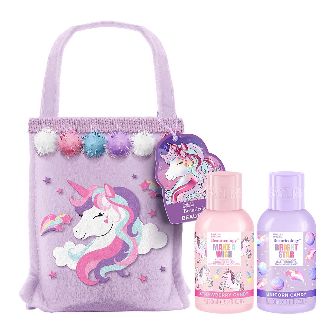 Beauticology Cosmic Unicorn Beauty Bag Gift Set - Multi