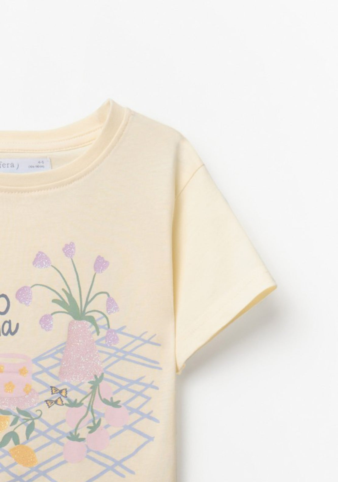 Sfera Picnic T-Shirt - Yellow 2 Shaws Department Stores