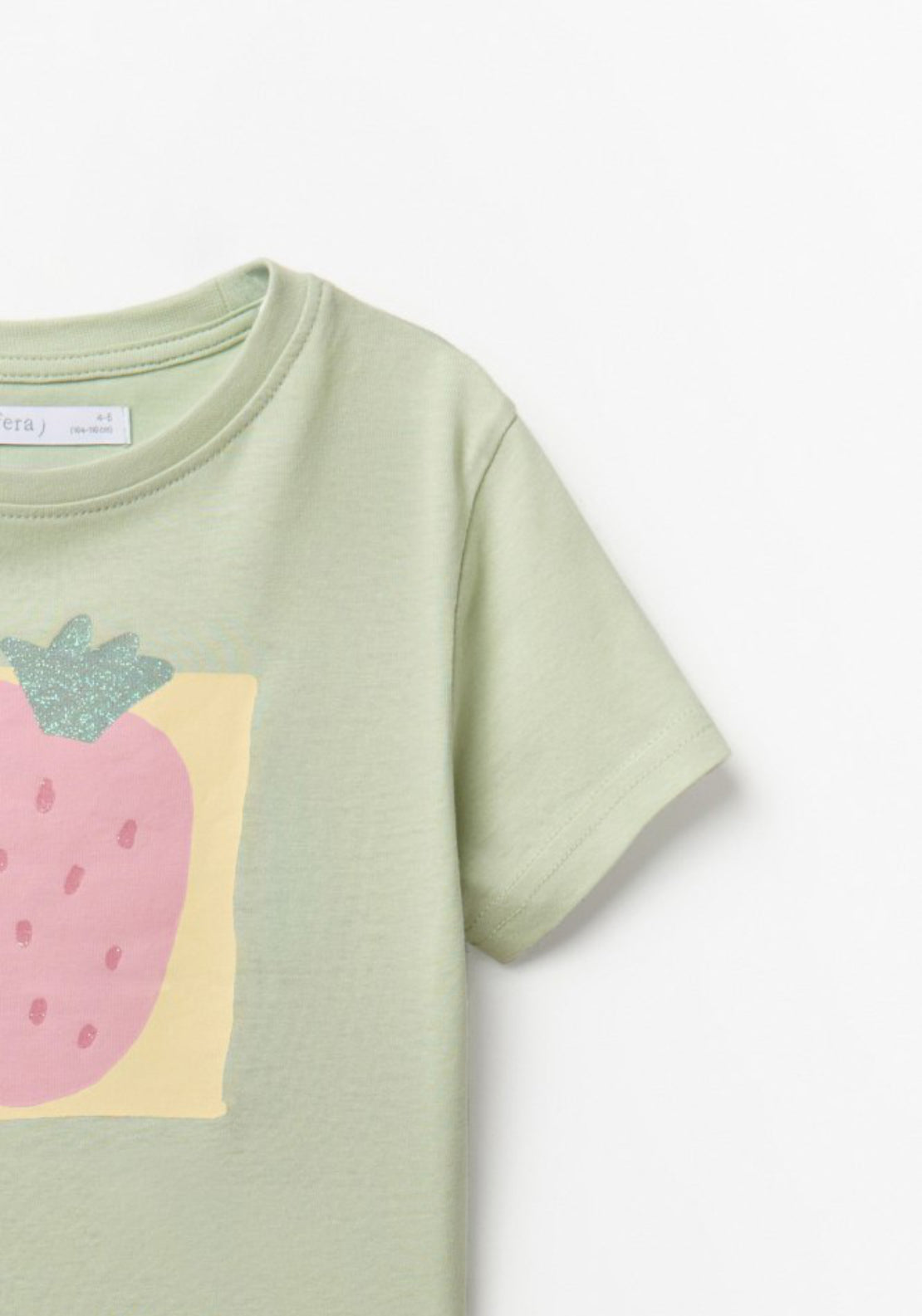 Sfera Basic Strawberry T-Shirt - Green 2 Shaws Department Stores