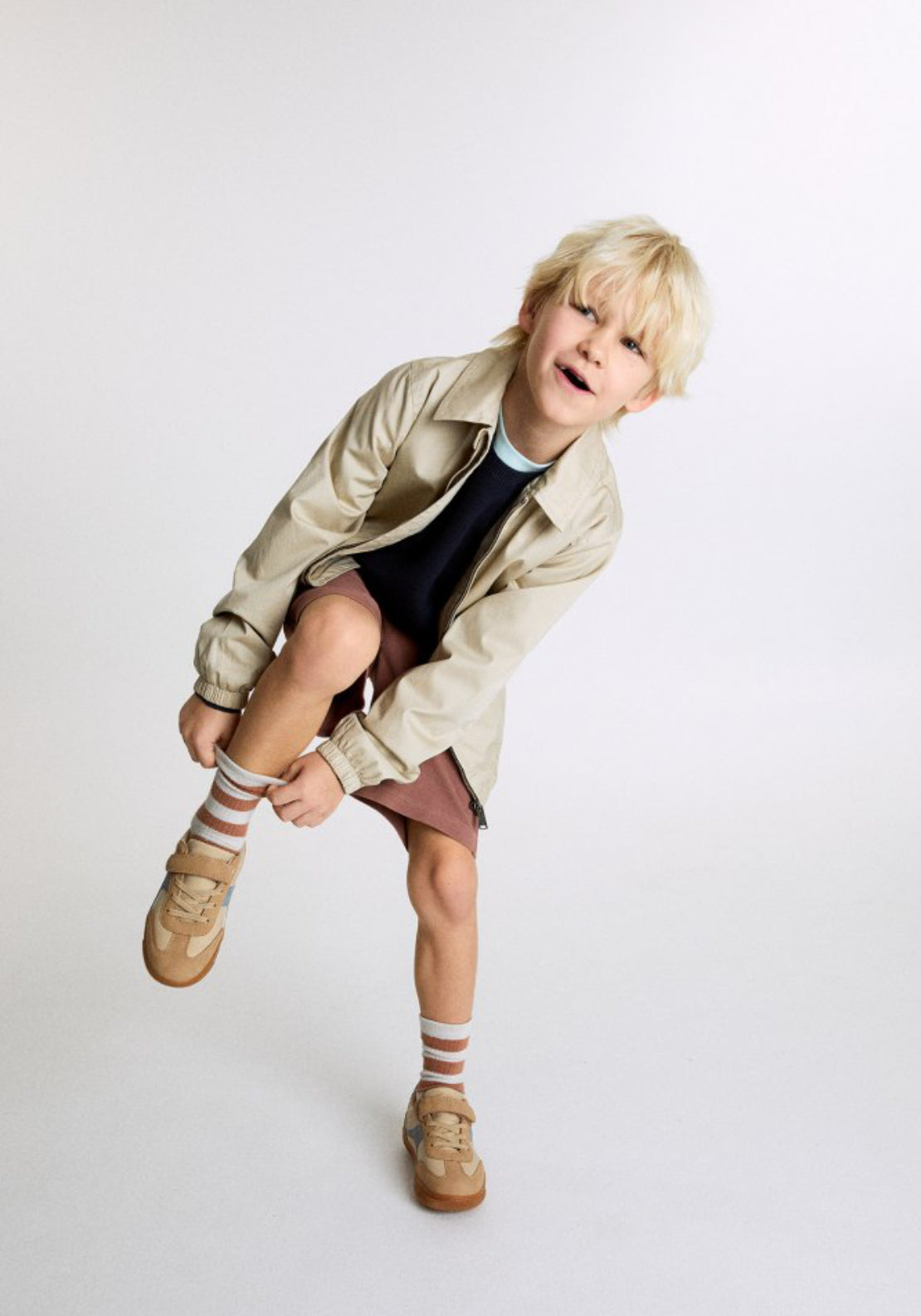 Sfera Vintage Sneakers - Beige 5 Shaws Department Stores