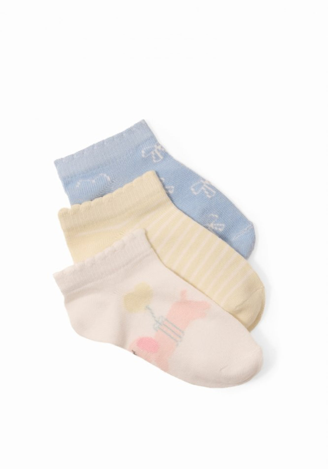 Sfera 3 Pack Dog Socks - Yellow 1 Shaws Department Stores