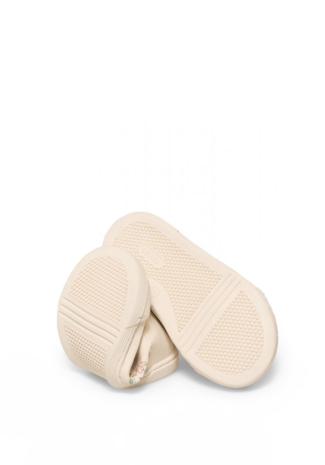Sfera Floral First Step Sneaker - Cream 4 Shaws Department Stores