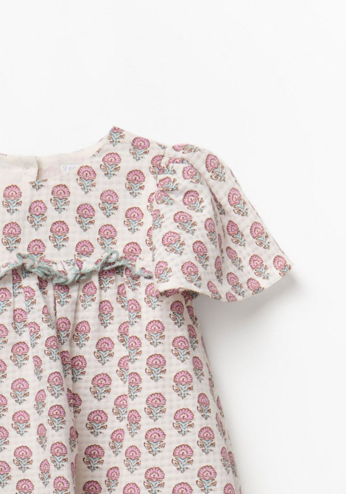 Sfera Dobby Floral Dress - Cream 3 Shaws Department Stores