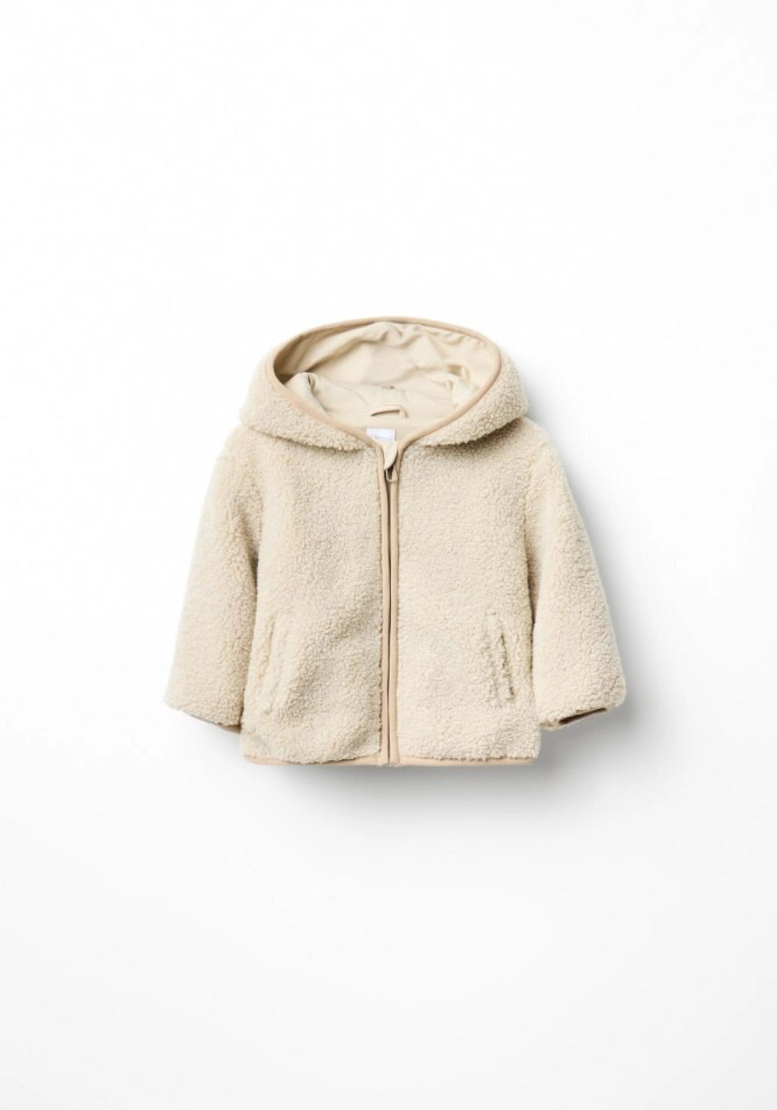 Shearling Jacket with Pockets - Toasty Beige