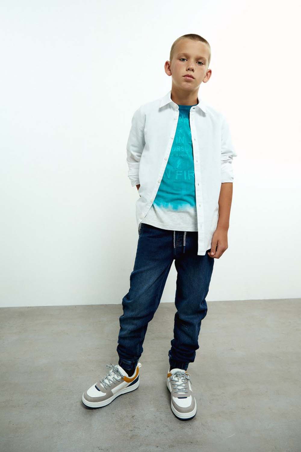 Sfera Boys Shirts - White 1 Shaws Department Stores