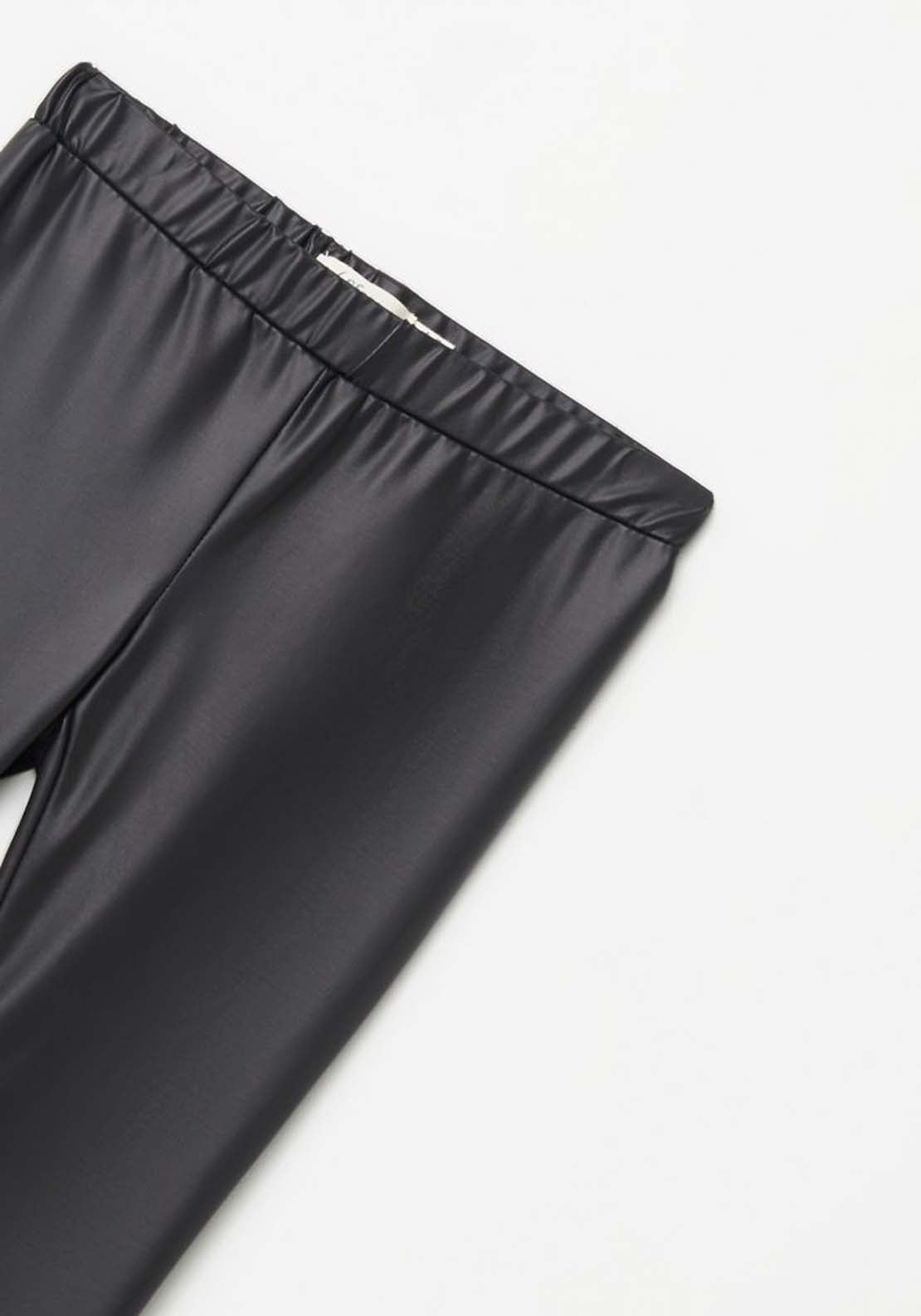 Sfera Leather Look Leggings - Black 4 Shaws Department Stores