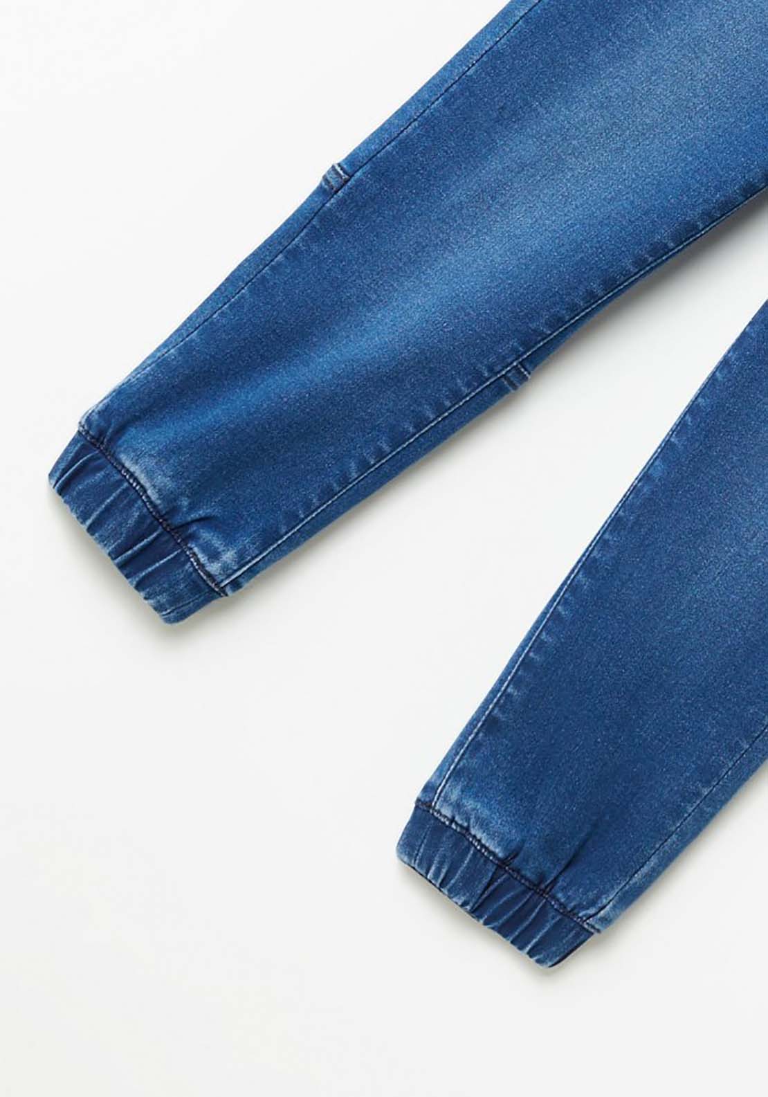 Sfera Denim Jogger Trousers - Blue 4 Shaws Department Stores