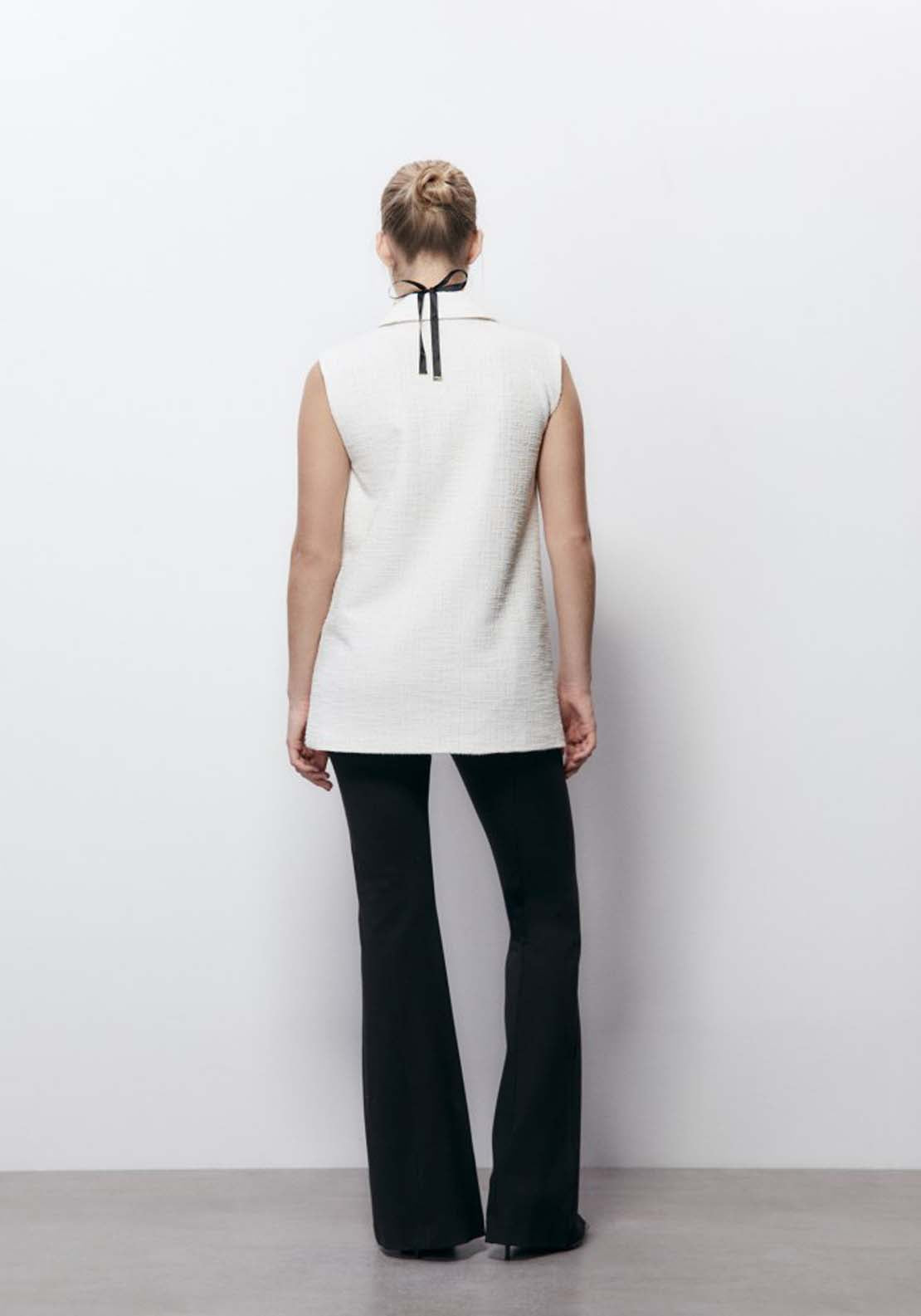 Sfera Short Double Breasted Vest 3 Shaws Department Stores