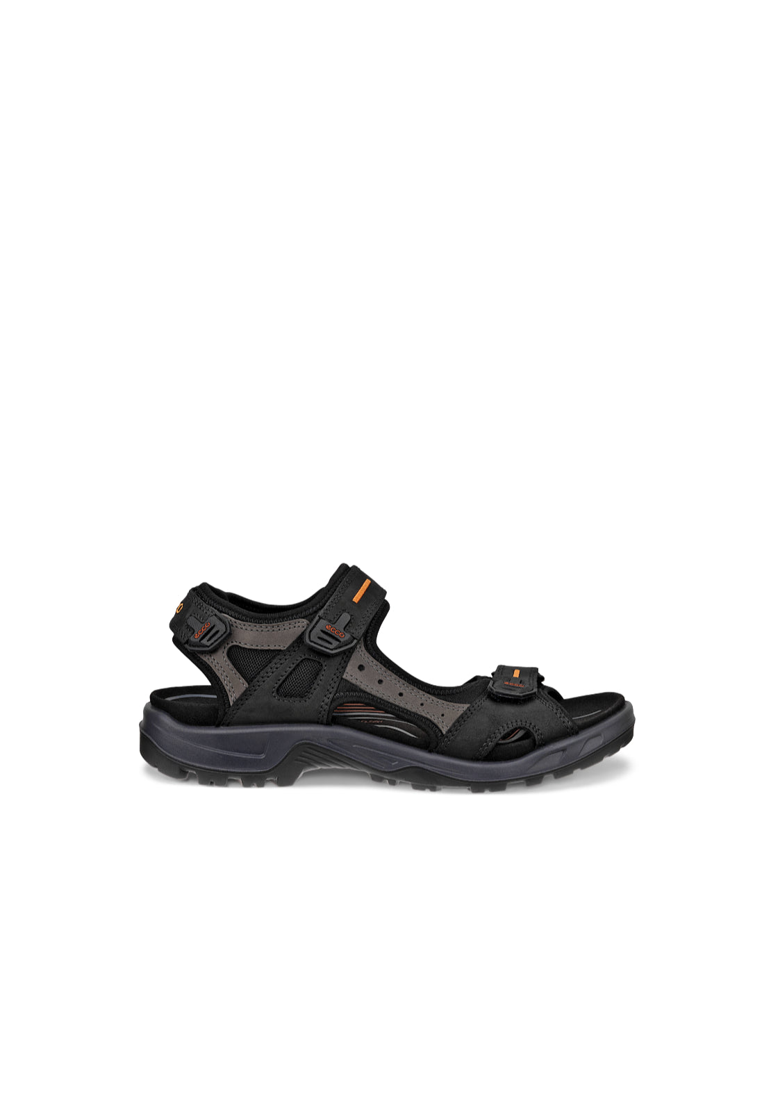 Ecco Offroad Sandal - Black/mole 1 Shaws Department Stores