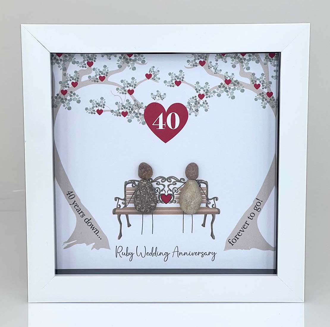 La De Da Midi Pebble White - Ruby Wedding Anniversary 1 Shaws Department Stores