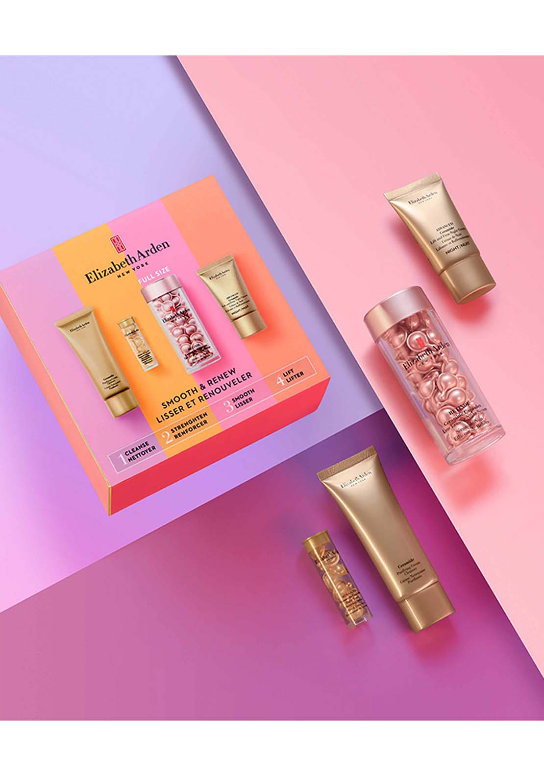 Elizabeth Arden Ceramide Smooth & Renew 4-Piece Gift Set 3 Shaws Department Stores